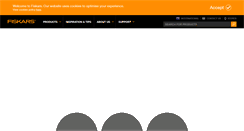 Desktop Screenshot of fiskars.eu